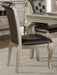 Crawford Side Chair in Silver (Set of 2) - U&U Home Budget Furniture (Carteret, NJ)