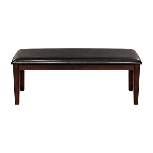 Mantello Bench in Cherry 5547-13 - U&U Home Budget Furniture (Carteret, NJ)