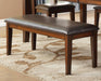 Mantello Bench in Cherry 5547-13 - U&U Home Budget Furniture (Carteret, NJ)