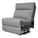 Maroni Armless Chair in Dark Gray/Light Gray 8259-AC - U&U Home Budget Furniture (Carteret, NJ)