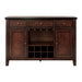 Mantello Server in Cherry 5547-40 - U&U Home Budget Furniture (Carteret, NJ)