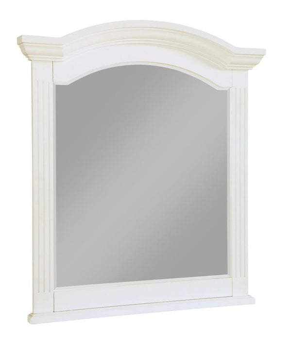 Meghan Mirror in White 2058WH-6 - U&U Home Budget Furniture (Carteret, NJ)