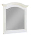 Meghan Mirror in White 2058WH-6 - U&U Home Budget Furniture (Carteret, NJ)