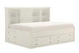 Meghan Twin Lounge Storage Bed in White 2058WHPRT-1* - U&U Home Budget Furniture (Carteret, NJ)