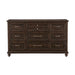 Cardona Dresser in Driftwood Charcoal 1689-5 - U&U Home Budget Furniture (Carteret, NJ)