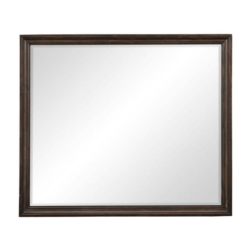 Cardona Mirror in Driftwood Charcoal 1689-6 - U&U Home Budget Furniture (Carteret, NJ)