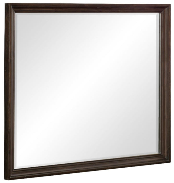 Cardona Mirror in Driftwood Charcoal 1689-6 - U&U Home Budget Furniture (Carteret, NJ)
