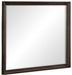 Cardona Mirror in Driftwood Charcoal 1689-6 - U&U Home Budget Furniture (Carteret, NJ)