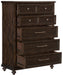 Cardona Chest in Driftwood Charcoal 1689-9 - U&U Home Budget Furniture (Carteret, NJ)