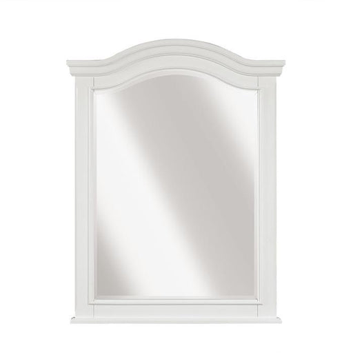 Clementine Mirror in White B1799-6 - U&U Home Budget Furniture (Carteret, NJ)