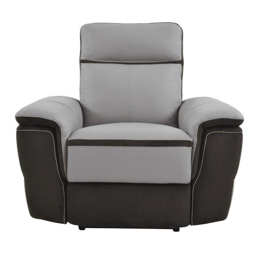 Laertes Power Reclining Chair in Taupe Gray 8318-1PW - U&U Home Budget Furniture (Carteret, NJ)