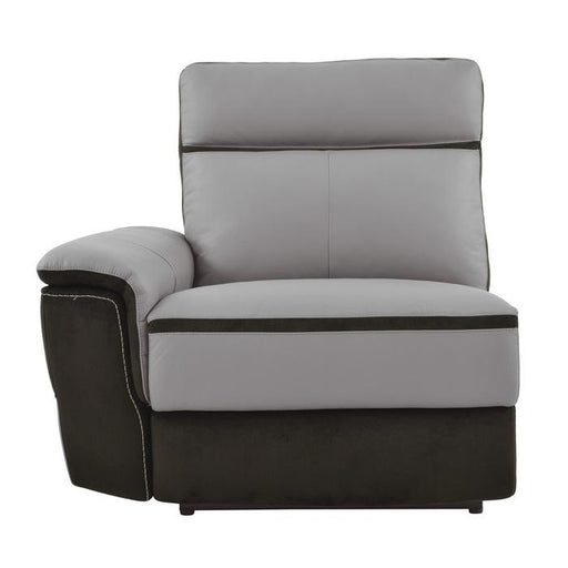 Laertes Power LSF Reclining Chair in Taupe Gray 8318-LRPW - U&U Home Budget Furniture (Carteret, NJ)