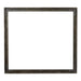 Holverson Mirror in Rustic Brown & Gunmetal 1715-6 - U&U Home Budget Furniture (Carteret, NJ)