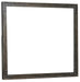 Holverson Mirror in Rustic Brown & Gunmetal 1715-6 - U&U Home Budget Furniture (Carteret, NJ)