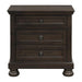 Begonia Nightstand in Gray 1718GY-4 - U&U Home Budget Furniture (Carteret, NJ)