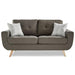 Deryn Loveseat in Gray 8327GY-2 - U&U Home Budget Furniture (Carteret, NJ)