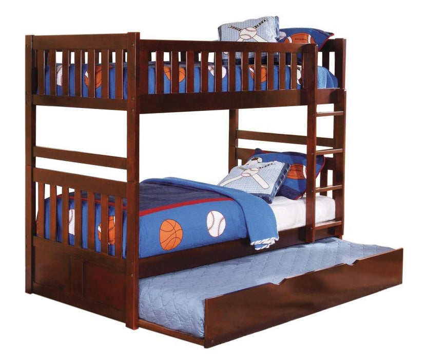 Rowe Twin Trundle in Dark Cherry B2013DC-R - U&U Home Budget Furniture (Carteret, NJ)