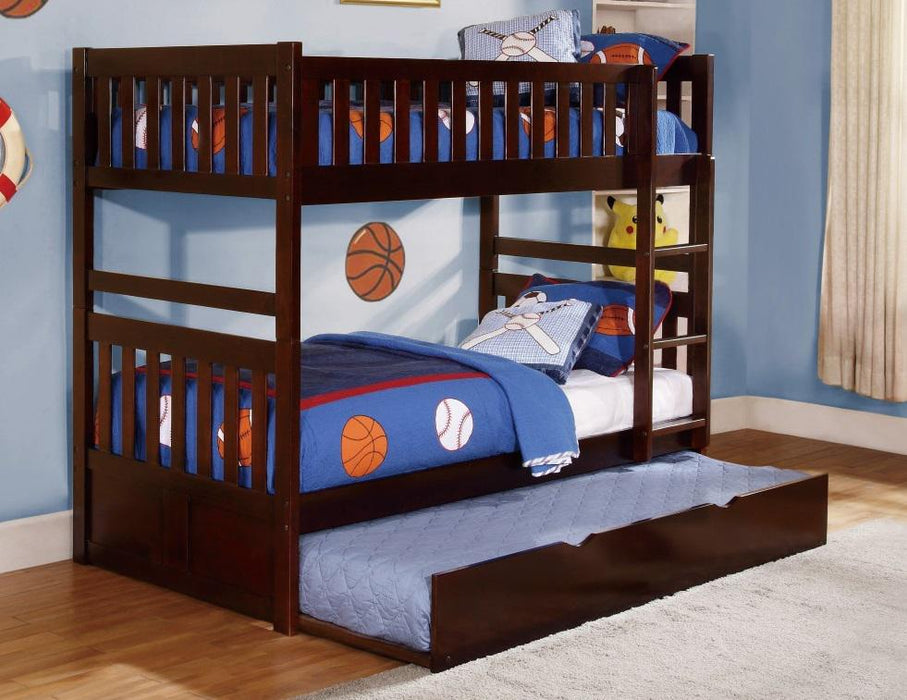 Rowe Twin Trundle in Dark Cherry B2013DC-R - U&U Home Budget Furniture (Carteret, NJ)