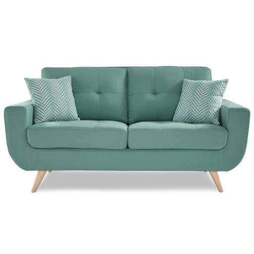 Deryn Loveseat in Teal 8327TL-2 - U&U Home Budget Furniture (Carteret, NJ)