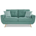 Deryn Loveseat in Teal 8327TL-2 - U&U Home Budget Furniture (Carteret, NJ)
