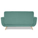 Deryn Loveseat in Teal 8327TL-2 - U&U Home Budget Furniture (Carteret, NJ)