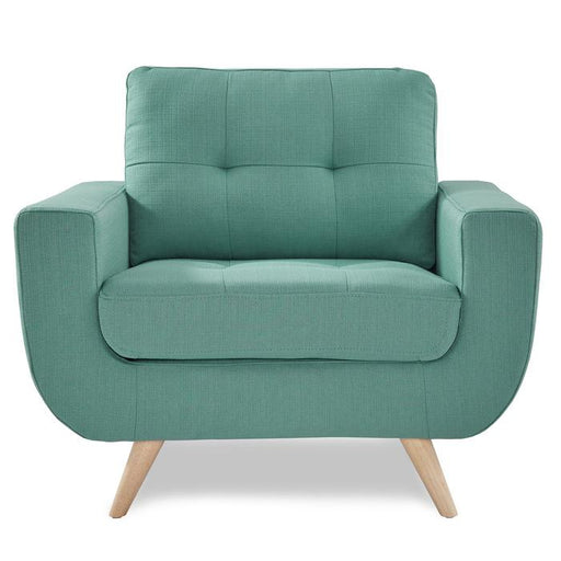 Deryn Chair in Teal 8327TL-1 - U&U Home Budget Furniture (Carteret, NJ)
