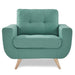 Deryn Chair in Teal 8327TL-1 - U&U Home Budget Furniture (Carteret, NJ)