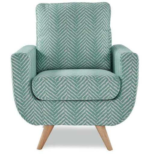 Deryn Accent Chair in Teal 8327TL-1S - U&U Home Budget Furniture (Carteret, NJ)