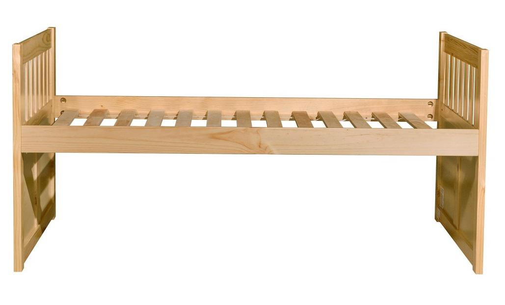 Bartly Twin/Twin Trundle Bed w/ 2 Storage Drawers in Natural B2043PR-1* - U&U Home Budget Furniture (Carteret, NJ)