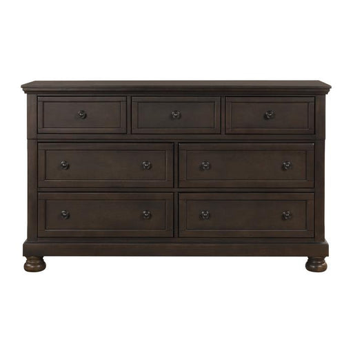 Begonia Dresser in Gray 1718GY-5 - U&U Home Budget Furniture (Carteret, NJ)