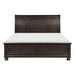 Begonia Queen Platform Bed in Gray 1718GY-1* - U&U Home Budget Furniture (Carteret, NJ)