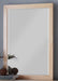 Bartly Mirror in Natural B2043-6 - U&U Home Budget Furniture (Carteret, NJ)