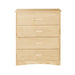 Bartly 4 Drawer Chest in Natural B2043-9 - U&U Home Budget Furniture (Carteret, NJ)