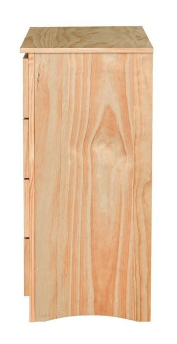 Bartly 4 Drawer Chest in Natural B2043-9 - U&U Home Budget Furniture (Carteret, NJ)