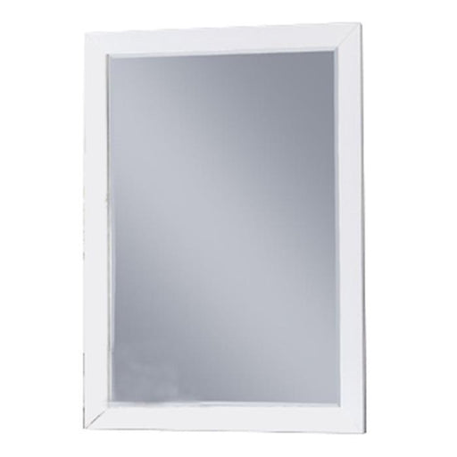 Galen Mirror in White B2053W-6 - U&U Home Budget Furniture (Carteret, NJ)