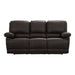 Cassville Double Reclining Sofa in Dark Brown 8403-3 - U&U Home Budget Furniture (Carteret, NJ)