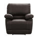Cassville Double Reclining Chair in Dark Brown 8403-1 - U&U Home Budget Furniture (Carteret, NJ)