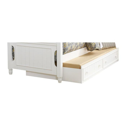 Clementine Twin Trundle in White B1799-R - U&U Home Budget Furniture (Carteret, NJ)