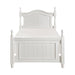 Clementine Twin Bed in White B1799T-1* - U&U Home Budget Furniture (Carteret, NJ)