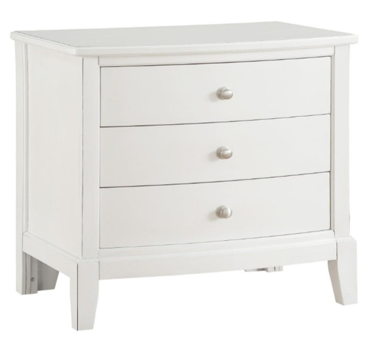 Cotterill Nightstand in Antique White 1730WW-4 - U&U Home Budget Furniture (Carteret, NJ)