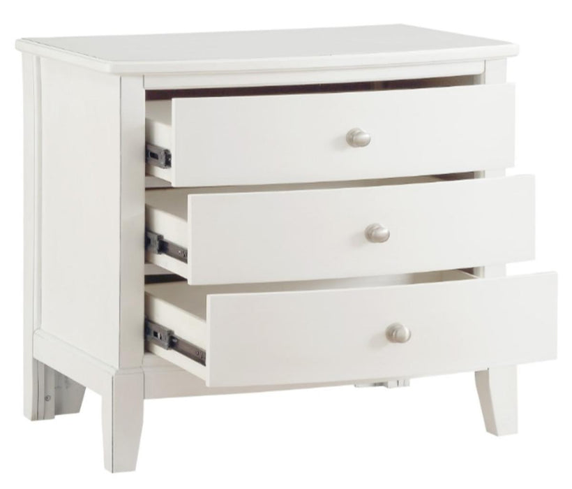 Cotterill Nightstand in Antique White 1730WW-4 - U&U Home Budget Furniture (Carteret, NJ)