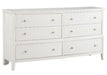 Cotterill Dresser in Antique White 1730WW-5 - U&U Home Budget Furniture (Carteret, NJ)