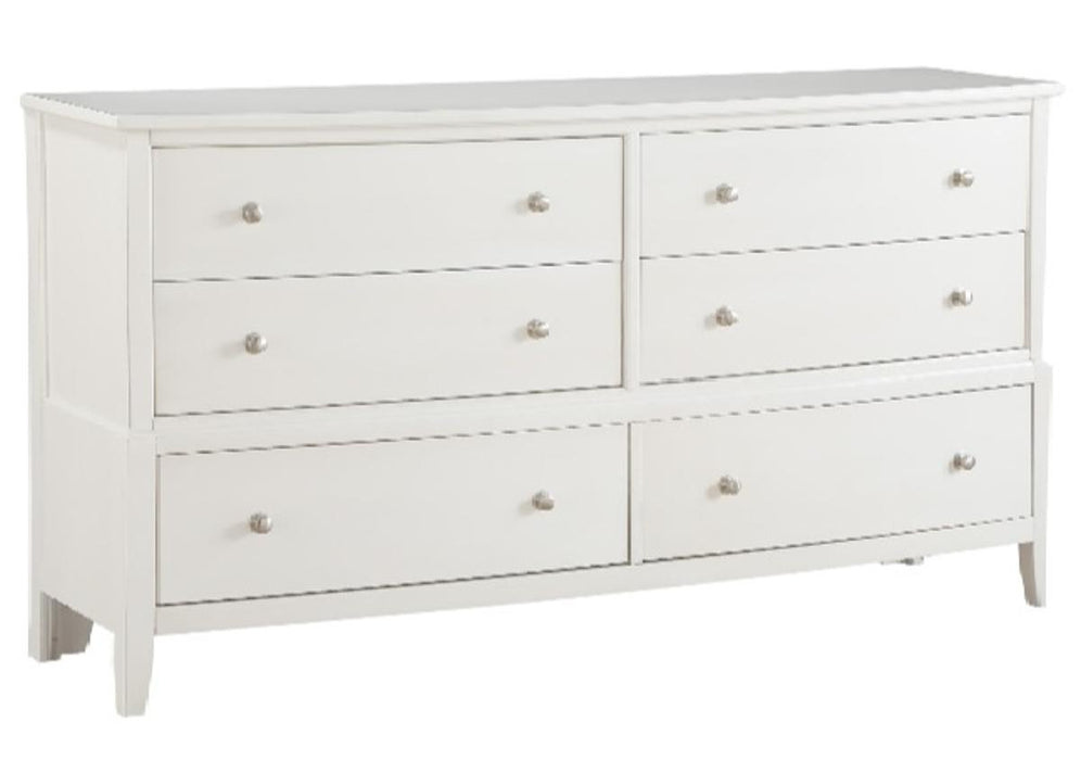 Cotterill Dresser in Antique White 1730WW-5 - U&U Home Budget Furniture (Carteret, NJ)