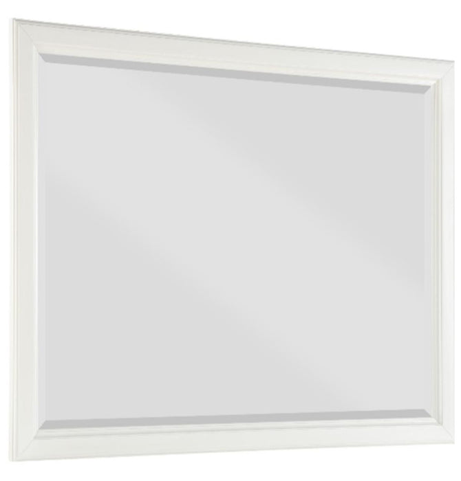 Cotterill Mirror in Antique White 1730WW-6 - U&U Home Budget Furniture (Carteret, NJ)