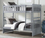 Orion Twin/Twin Bunk Bed in Gray B2063-1* - U&U Home Budget Furniture (Carteret, NJ)