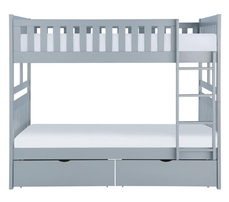 Orion Storage Boxes in Gray B2063-T - U&U Home Budget Furniture (Carteret, NJ)