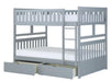Orion Storage Boxes in Gray B2063-T - U&U Home Budget Furniture (Carteret, NJ)