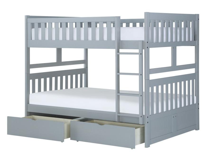 Orion Storage Boxes in Gray B2063-T - U&U Home Budget Furniture (Carteret, NJ)