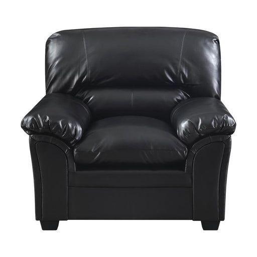 Talon Chair in Black 8511BK-1 - U&U Home Budget Furniture (Carteret, NJ)