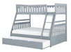 Orion Twin Trundle in Gray B2063-R - U&U Home Budget Furniture (Carteret, NJ)